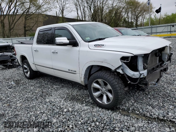 2022 Ram 1500 Limited with VIN 1C6SRFHM6NN195497, listed as a Copart auction lot 54823035 with 69,062 mi miles and Salvage title. Bid and sale history available at DreamBid. Image 4.
