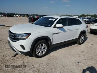 2021 Volkswagen Atlas S z VIN 1V2AC2CA3MC205553, wystawiony jako Copart lot #72906374 z przebiegiem 40 916 mil mil oraz Szkoda całkowita • Salvage title. Historia ofert i sprzedaży dostępna na DreamBid. Obrazek 1.