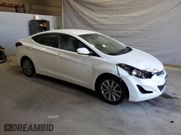 2014 Hyundai Elantra SE with VIN 5NPDH4AE0EH494317, listed as a Copart auction lot 56297895 with 87,835 mi miles and Salvage title. Bid and sale history available at DreamBid. Image 4.