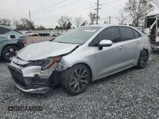 2022 Toyota Corolla SE with VIN JTDS4MCE5N3506036, listed as a Copart auction lot 42101305 with 30,442 mi miles and Salvage Title. Bid and sale history available at carsss.com. Image 1.