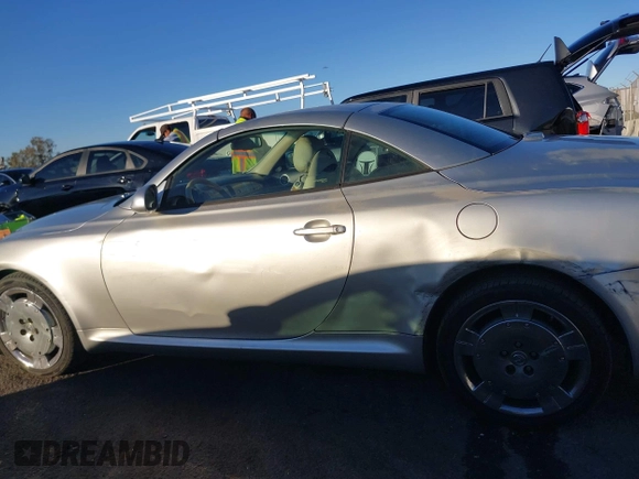 2003 Lexus SC 430 with VIN JTHFN48Y230044310, listed as a IAAI auction lot 41403951 with 130,183 mi miles and . Bid and sale history available at DreamBid. Image 14.