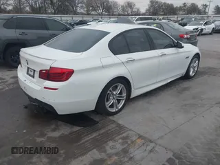 2014 BMW 5 Series 528i with VIN WBA5A5C53ED504191, listed as a IAAI auction lot 41771759 with 91,397 mi miles. Bid and sale history available at carsss.com. Image 4.