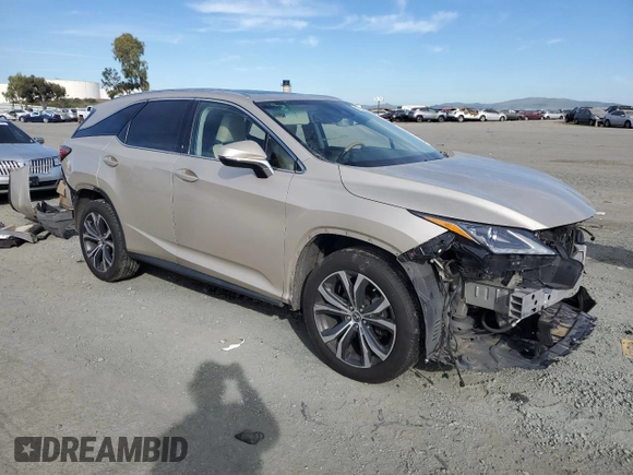 2019 Lexus RX 350L Premium with VIN JTJDZKCA3K2020772, listed as a Copart auction lot 47033295 with 76,679 mi miles and Salvage title. Bid and sale history available at DreamBid. Image 4.