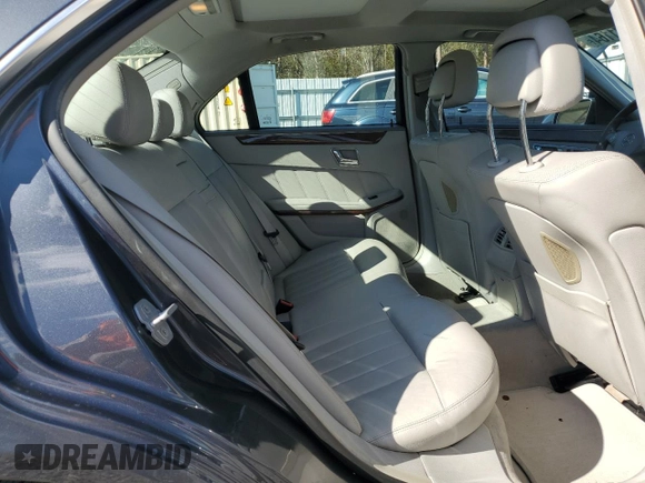 2010 Mercedes-Benz E 550 Luxury with VIN WDDHF7CB4AA213798, listed as a Copart auction lot 81071164 with 287,072 mi miles and Salvage Title. Bid and sale history available at DreamBid. Image 10.