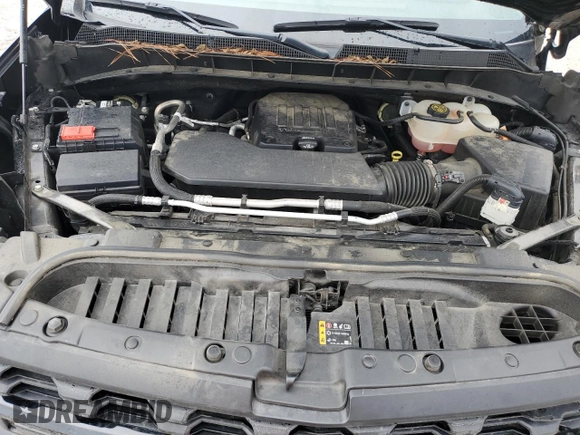 2022 Chevrolet Silverado 1500 Custom with VIN 1GCPWBEK8NZ109392, listed as a Copart auction lot 45020425 with 87,243 mi miles and Salvage Title. Bid and sale history available at DreamBid. Image 12.
