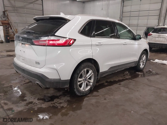 2019 Ford Edge SEL with VIN 2FMPK4J97KBB14958, listed as a IAAI auction lot 41630155 with 58,624 mi miles. Bid and sale history available at carsss.com. Image 4.
