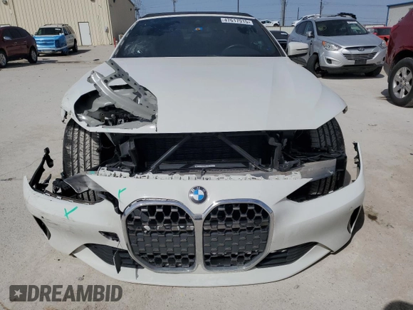 2021 BMW 4 Series 430i with VIN WBA23AT08MCG90733, listed as a Copart auction lot 47617915 with 18,904 mi miles and Salvage title. Bid and sale history available at DreamBid. Image 5.