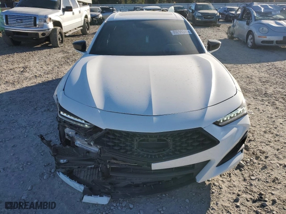 2021 Acura TLX w/A-Spec Package with VIN 19UUB5F56MA013607, listed as a Copart auction lot 89299345 with 26,428 mi miles and Salvage Title. Bid and sale history available at carsss.com. Image 5.