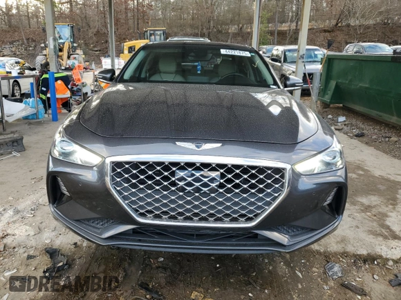 2019 Genesis G70 Advanced with VIN KMTG74LE6KU024096, listed as a Copart auction lot 44221875 with 71,251 mi miles and Salvage Title. Bid and sale history available at carsss.com. Image 5.
