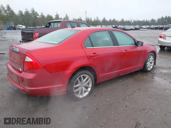 2012 Ford Fusion SEL with VIN 3FAHP0JA5CR404511, listed as a IAAI auction lot 41967634 with 59,579 mi miles. Bid and sale history available at carsss.com. Image 4.