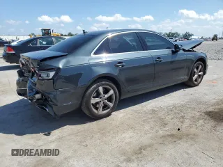 2019 Audi A4 Premium with VIN WAUGMAF46KA022081, listed as a Copart auction lot 51117725 with 38,898 mi miles and Non repairable. Bid and sale history available at DreamBid. Image 3.