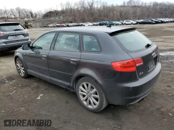 2011 Audi A3 Premium with VIN WAUBEAFM8BA024356, listed as a Copart auction lot 47540545 with 127,355 mi miles and Salvage title. Bid and sale history available at DreamBid. Image 2.