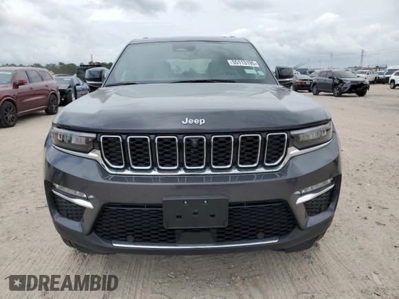 2024 Jeep Grand Cherokee Limited z VIN 1C4RJHBG0R8514555, wystawiony jako Copart lot #55113195 z przebiegiem 4 707 mil mil oraz Szkoda całkowita • Salvage title. Historia ofert i sprzedaży dostępna na DreamBid. Obrazek 5.