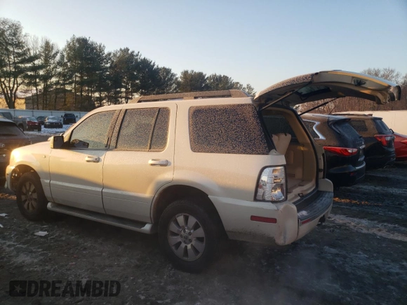 2006 Mercury Mountaineer Luxury with VIN 4M2EU47E56UJ23887, listed as a Copart auction lot 88652355 with 176,196 mi miles and Salvage Title. Bid and sale history available at carsss.com. Image 2.