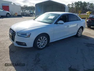 2015 Audi A4 Premium with VIN WAUBFAFL8FN019533, listed as a IAAI auction lot 41740420 with 97,724 mi miles. Bid and sale history available at carsss.com. Image 2.
