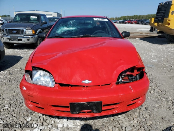 2000 Chevrolet Cavalier with VIN 1G1JC5243Y7273048, listed as a Copart auction lot 73121744 with 207,088 mi miles and Salvage Title. Bid and sale history available at carsss.com. Image 5.