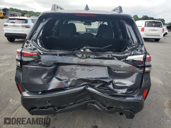 2025 Subaru Forester Premium with VIN JF2SLDDC5SH564356, listed as a Copart auction lot 64316515 with 1,841 mi miles and Clean title. Bid and sale history available at DreamBid. Image 6.