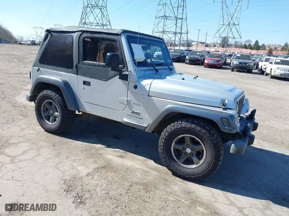 2004 Jeep Wrangler X with VIN 1J4FA39S94P727125, listed as a IAAI auction lot 41731746 with 110,194 mi miles. Bid and sale history available at carsss.com. Image 1.