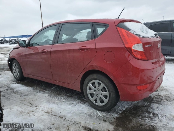 2013 Hyundai Accent GL with VIN KMHCT5AEXDU131393, listed as a Copart auction lot 45369305 with 65,798 mi miles and Clean Title. Bid and sale history available at carsss.com. Image 2.