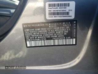 2016 Volkswagen Jetta Sedan 1.8T SEL with VIN 3VWL07AJ6GM410786, listed as a Copart auction lot 87045854 with 146,956 mi miles and Salvage Title. Bid and sale history available at carsss.com. Image 13.
