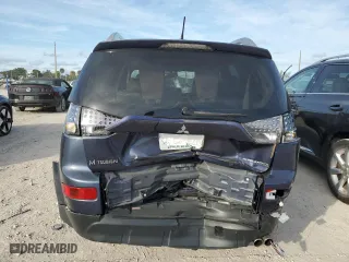 2008 Mitsubishi Outlander XLS with VIN JA4MS41X58Z008949, listed as a Copart auction lot 86663524 with 138,669 mi miles and Salvage Title. Bid and sale history available at carsss.com. Image 6.