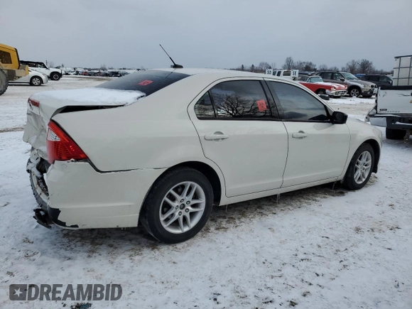2012 Ford Fusion S with VIN 3FAHP0GA3CR419984, listed as a Copart auction lot 45005755 with 132,709 mi miles and Salvage Title. Bid and sale history available at carsss.com. Image 3.