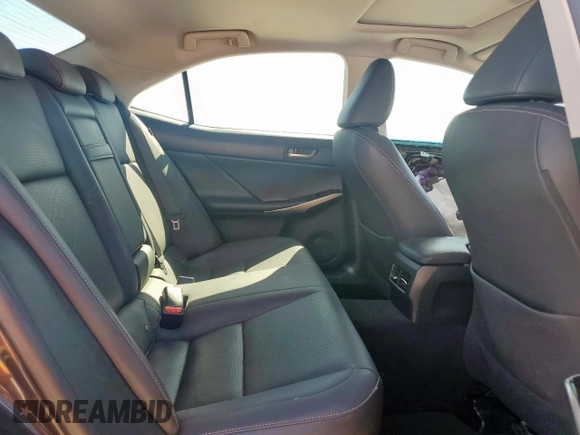 2017 Lexus IS 200t with VIN JTHBA1D24H5039369, listed as a Copart auction lot 62643755 with 135,171 mi miles and Salvage title. Bid and sale history available at DreamBid. Image 10.
