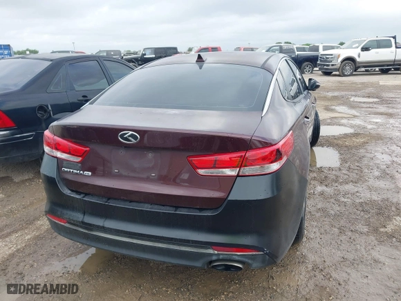 2016 Kia Optima LX with VIN 5XXGT4L3XGG027430, listed as a IAAI auction lot 41940146 with 75,456 mi miles. Bid and sale history available at carsss.com. Image 16.