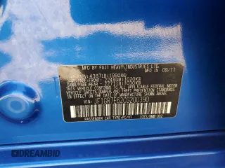 2012 Subaru WRX WRX with VIN JF1GR7E62CG200390, listed as a Copart auction lot 56787955 with 145,826 mi miles and Salvage title. Bid and sale history available at DreamBid. Image 12.