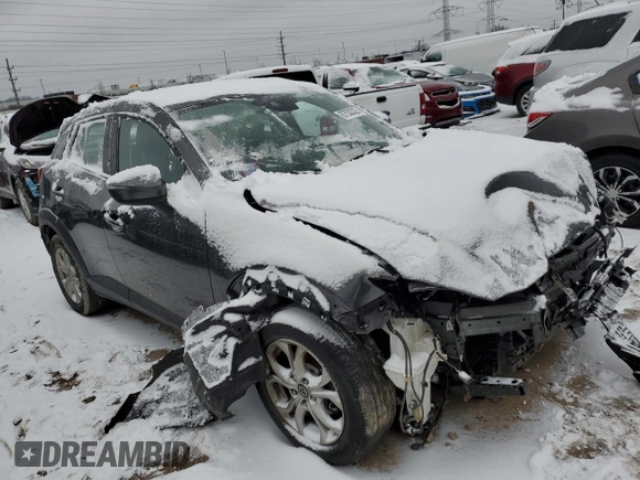 2019 Mazda CX-3 Sport with VIN JM1DKDB75K0430851, listed as a Copart auction lot 87530325 with 69,096 mi miles and Salvage Title. Bid and sale history available at carsss.com. Image 4.