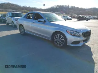 2017 Mercedes-Benz C 300 with VIN 55SWF4KB4HU222728, listed as a IAAI auction lot 38335318 with 64,285 mi miles and . Bid and sale history available at carsss.com. Image 1.