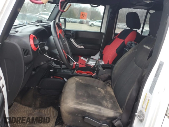 2016 Jeep Wrangler Unlimited Rubicon with VIN 1C4BJWFG5GL348639, listed as a Copart auction lot 46239545 with 116,879 mi miles and Salvage Title. Bid and sale history available at carsss.com. Image 7.