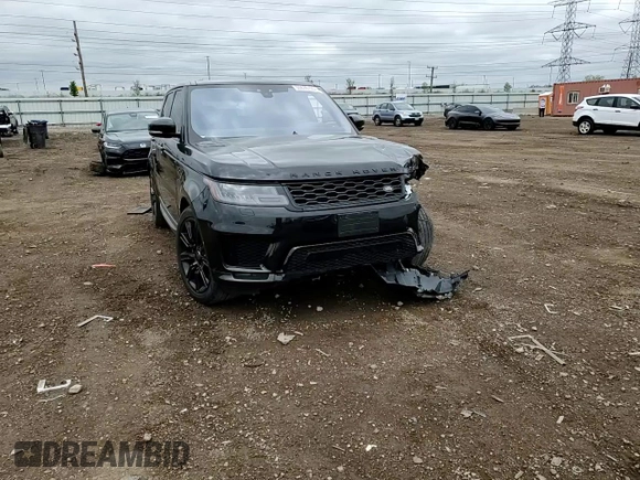 2020 Land Rover Range Rover Sport HST with VIN SALWS2RU6LA720061, listed as a Copart auction lot 55636705 with 42,485 mi miles and Salvage title. Bid and sale history available at DreamBid. Image 13.