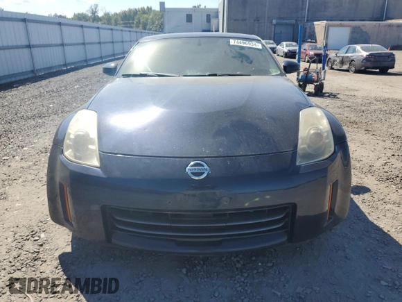 2008 Nissan 350Z Touring with VIN JN1BZ34E38M752224, listed as a Copart auction lot 74496934 with 171,698 mi miles and Clean Title. Bid and sale history available at DreamBid. Image 5.