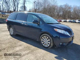 2012 Toyota Sienna XLE with VIN 5TDDK3DC4CS030461, listed as a Copart auction lot 49670925 with 169,836 mi miles and Salvage Title. Bid and sale history available at carsss.com. Image 4.