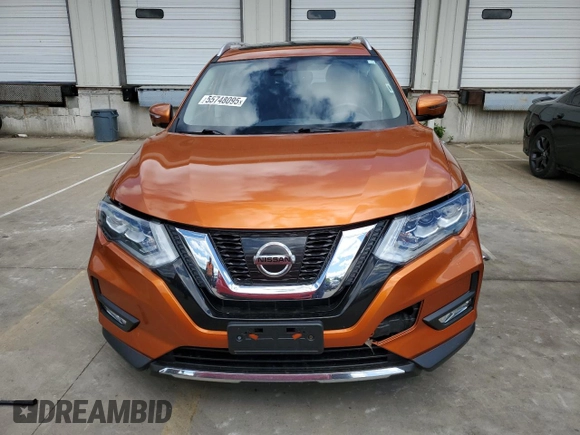 2017 Nissan Rogue SL с VIN JN8AT2MV1HW014354, выставлен на аукционе Copart как лот 55748095 с пробегом 105 631 миль миль и Списание • Salvage title. История ставок и продаж доступна на DreamBid. Изображение 5.