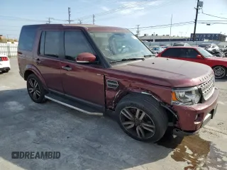2016 Land Rover LR4 HSE with VIN SALAG2V60GA808256, listed as a Copart auction lot 53153125 with 54,287 mi miles and Salvage Title. Bid and sale history available at DreamBid. Image 4.