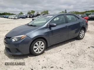 2016 Toyota Corolla L with VIN 2T1BURHE6GC683792, listed as a Copart auction lot 57605335 with 224,540 mi miles and Salvage title. Bid and sale history available at DreamBid. Image 1.