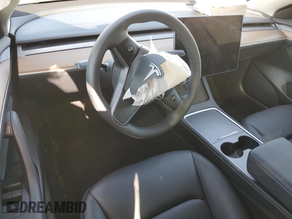 2022 Tesla Model 3 Long Range with VIN 5YJ3E1EB2NF359955, listed as a Copart auction lot 49778615 with Not Provided miles and Salvage Title. Bid and sale history available at DreamBid. Image 8.
