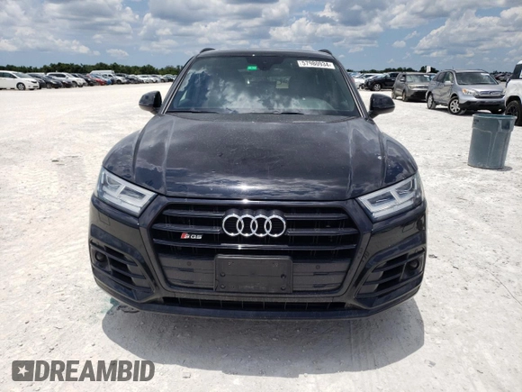 2020 Audi SQ5 Premium Plus with VIN WA1B4AFY9L2104182, listed as a Copart auction lot 57980934 with 41,951 mi miles and Salvage Title. Bid and sale history available at DreamBid. Image 5.