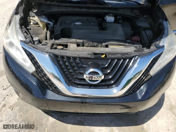 2017 Nissan Murano SL with VIN 5N1AZ2MG9HN167464, listed as a Copart auction lot 53276785 with 98,376 mi miles and Salvage Title. Bid and sale history available at carsss.com. Image 11.