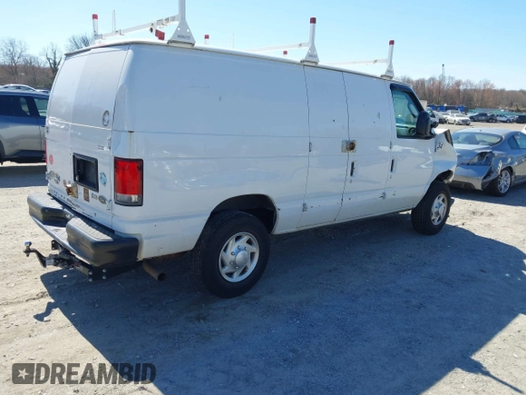 2014 Ford Econoline Cargo Commercial with VIN 1FTSE3EL0EDA04144, listed as a IAAI auction lot 41833930 with 159,405 mi miles. Bid and sale history available at carsss.com. Image 4.