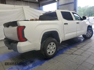 2025 Toyota Tundra SR with VIN 5TFKB5DB6SX281646, listed as a Copart auction lot 58299855 with Not provided miles and Salvage title. Bid and sale history available at DreamBid. Image 3.