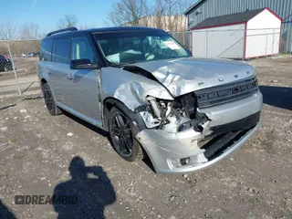 2015 Ford Flex SEL with VIN 2FMHK6C8XFBA11477, listed as a IAAI auction lot 41991598 with 131,229 mi miles. Bid and sale history available at carsss.com. Image 1.