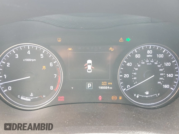 2017 Genesis G80 3.8L z VIN KMHGN4JE0HU182283, wystawiony jako Copart lot #54055095 z przebiegiem 190 024 mil mil oraz Szkoda całkowita • Salvage title. Historia ofert i sprzedaży dostępna na DreamBid. Obrazek 9.