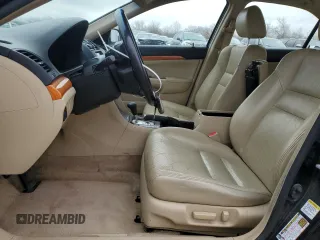 2004 Acura TSX w/Navigation with VIN JH4CL969X4C013680, listed as a Copart auction lot 52547525 with 136,098 mi miles and Salvage title. Bid and sale history available at DreamBid. Image 7.