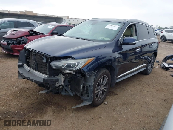2017 Infiniti QX60 with VIN 5N1DL0MN3HC528880, listed as a IAAI auction lot 41865871 with 183,430 mi miles. Bid and sale history available at carsss.com. Image 18.