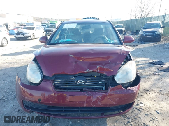 2008 Hyundai Accent GLS with VIN KMHCN46C08U277111, listed as a IAAI auction lot 41982677 with 125,570 mi miles. Bid and sale history available at carsss.com. Image 11.