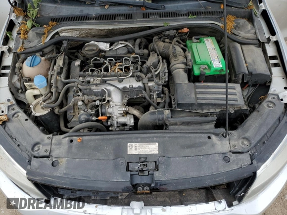 2011 Volkswagen Jetta TDI с VIN 3VWLL7AJ4BM084843, выставлен на аукционе Copart как лот 58180235 с пробегом 172 674 миль миль и Списание • Salvage title. История ставок и продаж доступна на DreamBid. Изображение 11.