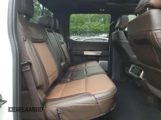 2024 Ford F-350 XL with VIN 1FT8W3BM2REE22287, listed as a Copart auction lot 58079025 with 11,384 mi miles and Salvage title. Bid and sale history available at DreamBid. Image 10.